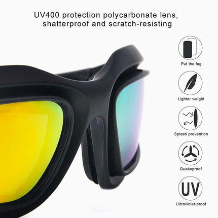Rider's Choice | Motorcycle Sunglasses with Polarized UV400 Lenses | Secure Fit for Ultimate Eye Protection 6