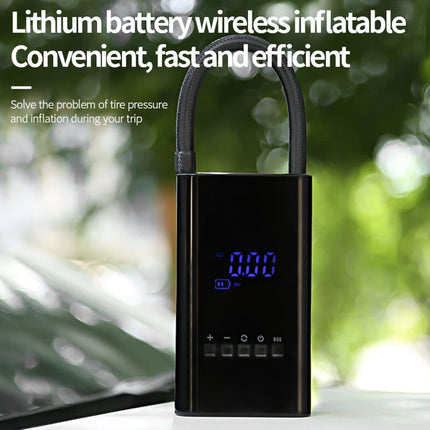 Road Buddy | Mini LED Display Air Compressor with Fast Inflation | Portable Tire Inflator for Road Trips 3