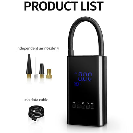 Road Buddy | Mini LED Display Air Compressor with Fast Inflation | Portable Tire Inflator for Road Trips 4