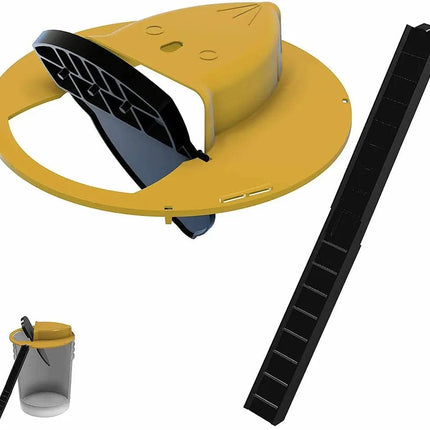 Rodent Control | Flip Lid Bucket Mouse Trap with Sanitary Disposal | Safe Solution for Families and Pets 0