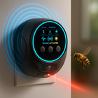 Rodent Defense | Ultrasonic Mouse Repellent with Silent Operation | Plug-In Design for 3200 sq ft Coverage 0