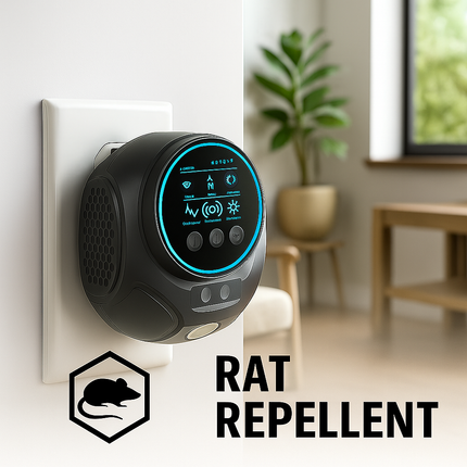 Rodent Defense | Ultrasonic Mouse Repellent with Silent Operation | Plug-In Design for 3200 sq ft Coverage 2
