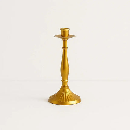 Metal Candle Holders, Candlesticks for Dining Table Centerpiece and Mantel Decor – image 5