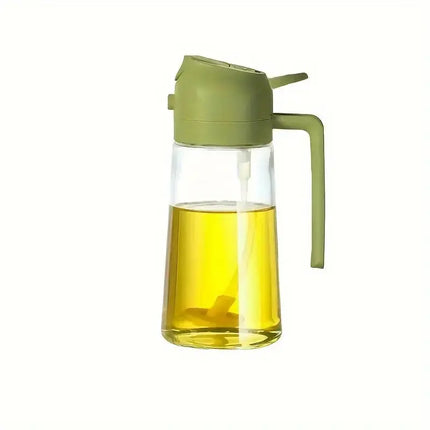 Olive Oil Dispenser, Olive Oil Sprayer for Cooking, Glass Oil Spray Bottle with Leak Proof Nozzle, Kitchen Gadget
