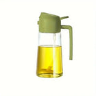 Olive Oil Dispenser, Olive Oil Sprayer for Cooking, Glass Oil Spray Bottle with Leak Proof Nozzle, Kitchen Gadget