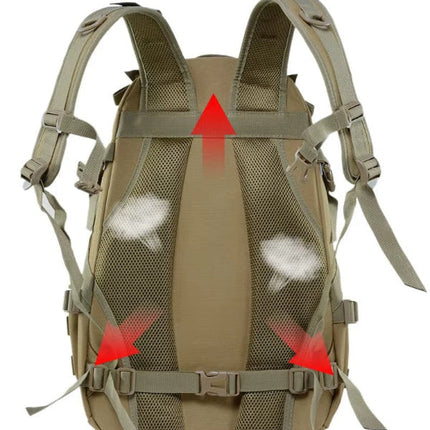 RuggedGear | 40L Tactical Backpack with Waterproof Nylon & Customizable Fit | Versatile Storage for Outdoor Adventures 3