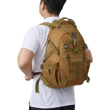 RuggedGear | 40L Tactical Backpack with Waterproof Nylon & Customizable Fit | Versatile Storage for Outdoor Adventures 5