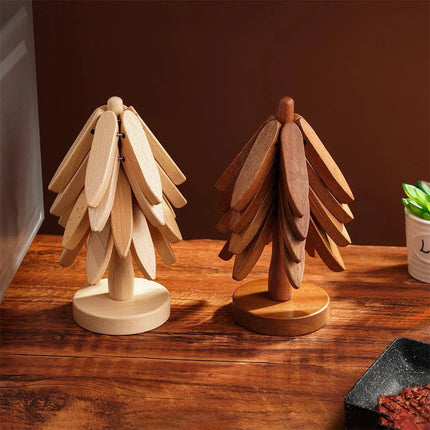 Rustic Charm | Wood Trivet for Hot Dishes & Pots | Safe Surface Protection for Cozy Meals 4