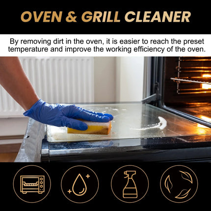Oven Cleaner for Grease and Food Residue, Low Odor Household Cleaner – image 6