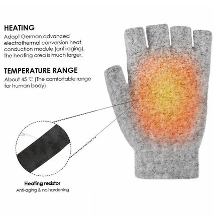 USB Rechargeable Heated Gloves with 3 Heat Settings – image 8
