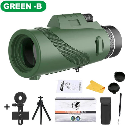 Monocular Telescope 80x, High Power Monocular with Phone Adapter – image 15