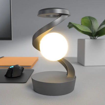 Cordless Table Lamp with Wireless Charger, Modern Bedroom Lamp with Gesture Control – image 6