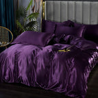 Crystal Violet / Twin Size (3 pcs) - Suitable for 1.0~1.5m width bed