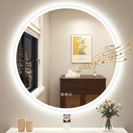 Lighted Vanity Mirror for Bathroom, LED Bathroom Mirror with Lights and Anti Fog – photo 49