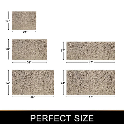Non Slip Bath Mats for Bathroom, Soft Bathroom Mat for Shower and Tub – image 15