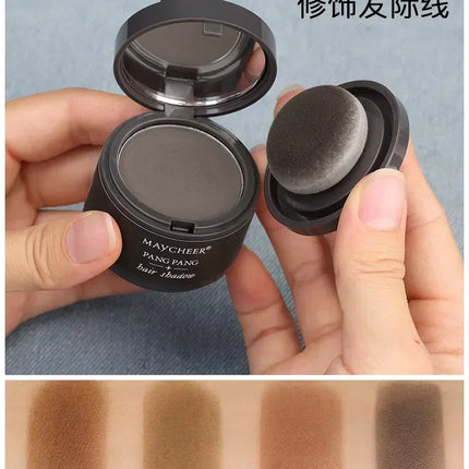 Thinning Hair Powder with Puff and Mirror, Temporary Hair Color – image 4