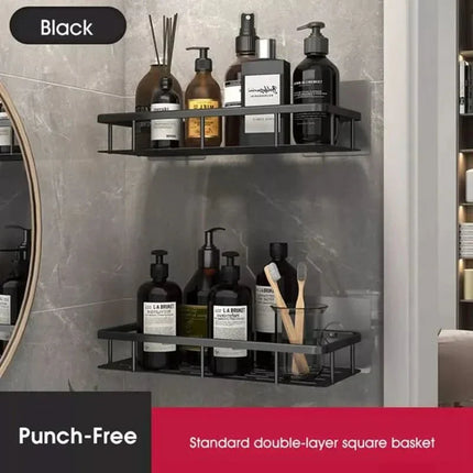 Bathroom Shelf No Drill, Shower Shelf for Shampoo – image 9
