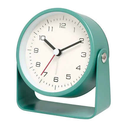 Battery Operated Alarm Clock with Silent Quartz, Desk Accessories – image 9