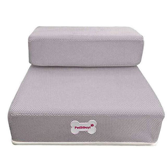 Dog Bed Steps, Dog Stairs for Bed and Sofa, Foldable Non Slip Pet Stairs for Small Dogs and Cats_00