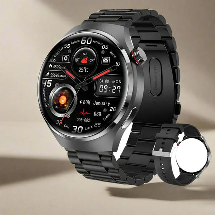 Smart Watch with Bluetooth Calling, Fitness Tracker with Heart Rate Monitor
