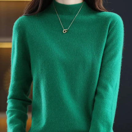 Womens Sweaters, Slim Fit Knit Sweater – image 79