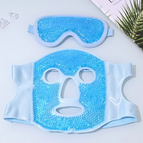Blue with eye mask