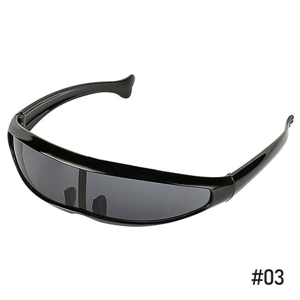 Futuristic Sunglasses, Cyborg Costume Accessories – image 9