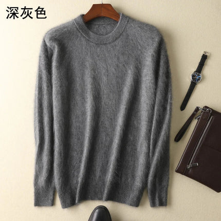 Mens Cashmere Sweater, Mens Cashmere Jumper – image 7