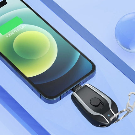 Portable Charger, Mini Power Bank with Carabiner Clip, Portable Phone Charger for iPhone and Android, Type C Power Bank