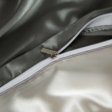 Luxury Silk Bed Sheets Set with Duvet Cover & Pillowcases | Soft, Breathable Bedding for Ultimate Comfort