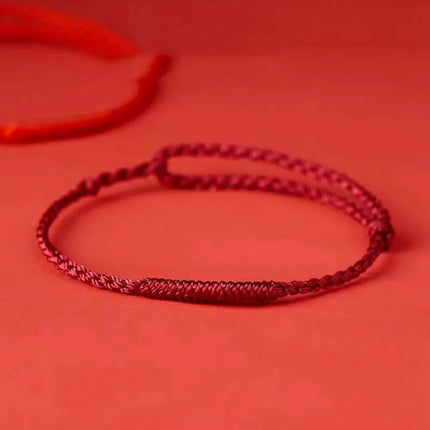 Kabbalah Red String Bracelets, Handmade Bracelet with Adjustable Thread – image 7