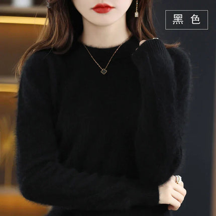 Womens Cashmere Sweaters, Slim Fit Pullover Sweater – image 18