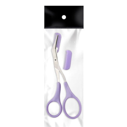 Eyebrow Scissors with Comb, Stainless Steel Brow Scissors – image 4