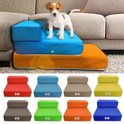 Dog Bed Steps, Foldable Non Slip Pet Stairs for Small Dogs and Cats – image 5