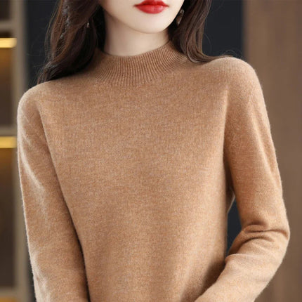 Womens Sweaters, Slim Fit Knit Sweater – image 5