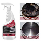 Cooktop Cleaner Spray, Heavy Duty Degreaser for Stove Top and Cookware, Rust Remover Spray for Burn Marks and Grease