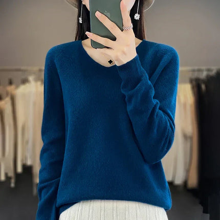 Womens Sweaters, Merino Wool Pullover for Fall and Winter – image 9