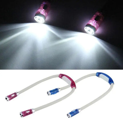 Neck Reading Light, Portable Lamp for Reading and Camping – image 5