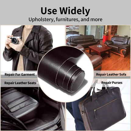 Self Adhesive Leather Repair Patch, PU Leather Repair Tape for Couch and Chair – image 5