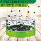 Indoor Fly Trap, Outdoor Fly Trap for Garden and Barn, Reusable Fly Catcher with 7 Entrances and No Chemicals