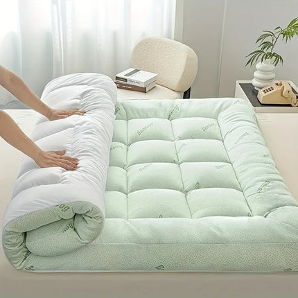 Bamboo | Cooling Mattress Topper with Pillow Top & Deep Pockets for Ultimate Comfort
