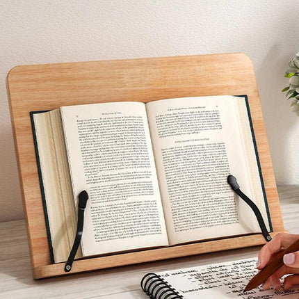 Wooden Book Stand for Reading