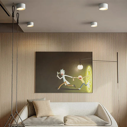 Modern Chandelier with Dimmable LED Spotlights – image 4