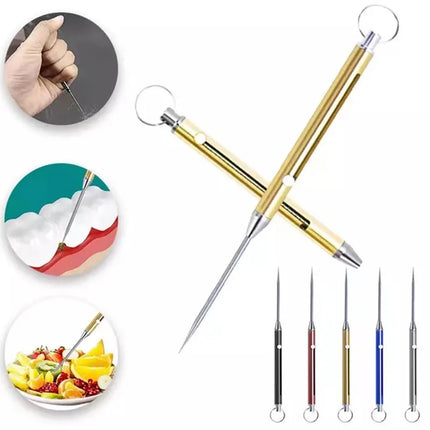 Metal Toothpick, Portable Dental Flosser – image 4