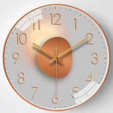 Battery Operated Wall Clock for Bedroom and Office – image 13