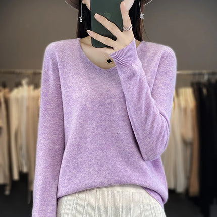 Womens Sweaters, Merino Wool Pullover for Fall and Winter – image 18