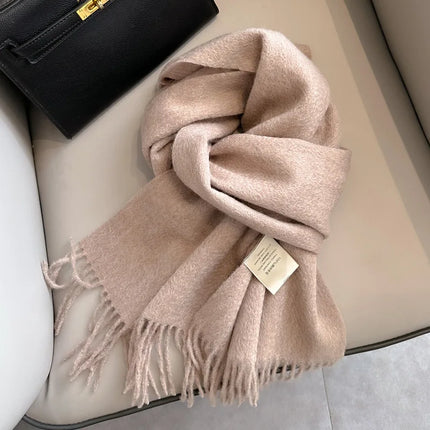 Skinny Winter Scarf in Solid Colors – image 29