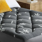 Eco Comfort | Viscose Bamboo Mattress Topper with Pillow Top Design | Deep Pocket for Ultimate Softness and Support