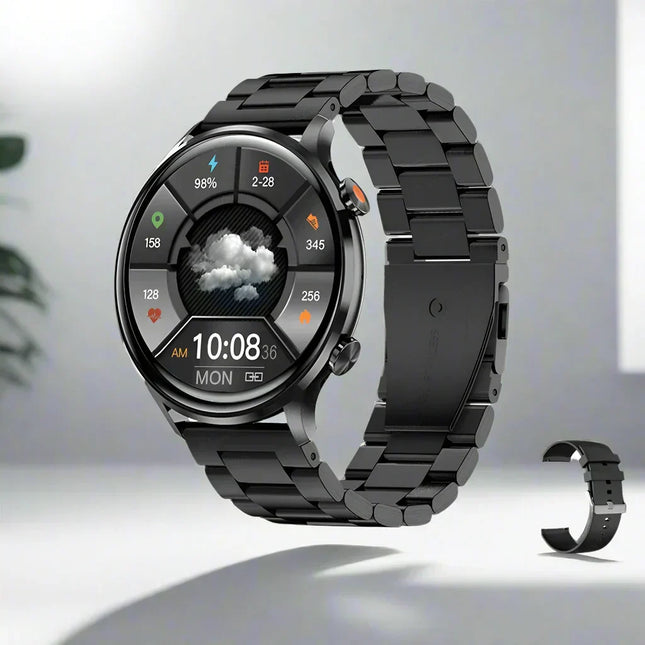 Smart Watch for Android, Fitness Tracker Watch with Bluetooth Call, IP68 Waterproof Smartwatch for Men and Women_01
