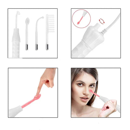 High Frequency Wand for Face and Scalp, Anti Wrinkle Device – image 5